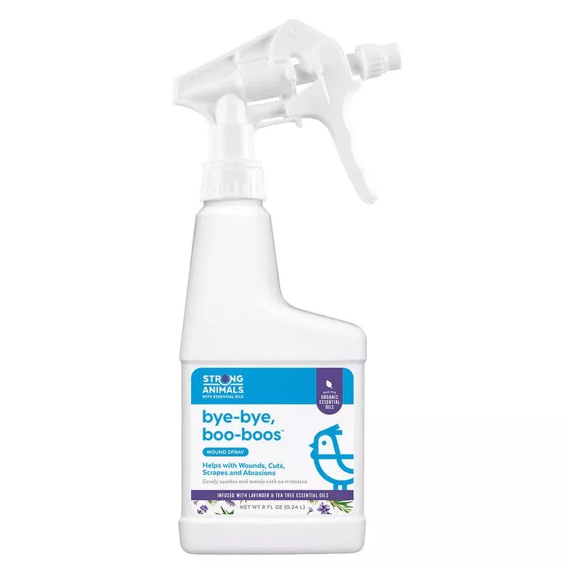 Bye-bye, Boo-boos Poultry Wound Spray, 8 Oz.