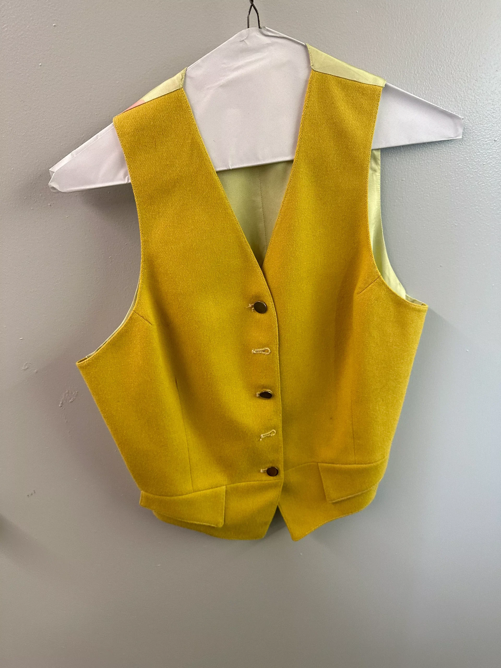 Canary Moulton Wool Vests - Children's