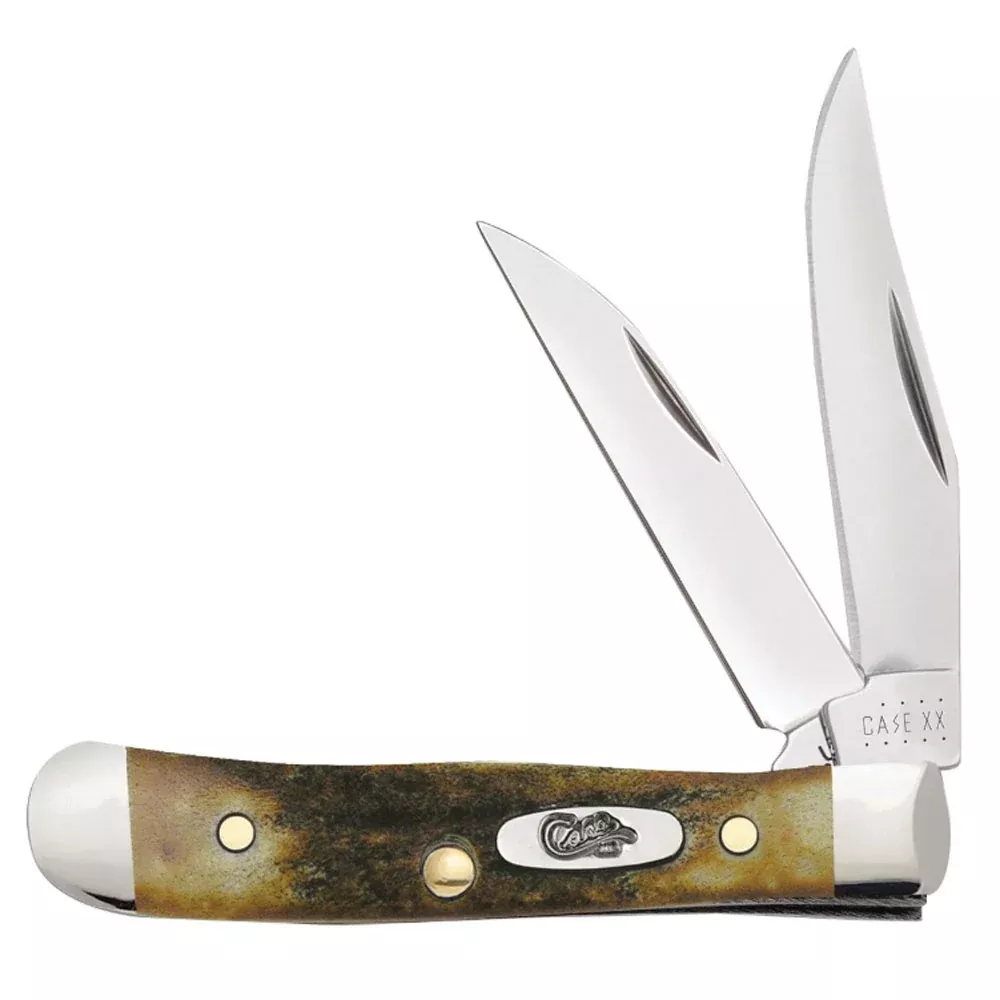 Case Genuine Stag Tiny Trapper Folding Knife
