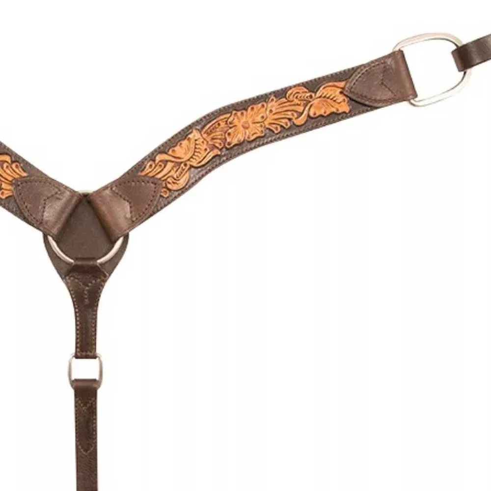 Cashel 2" Two Tone Floral Breast Collar