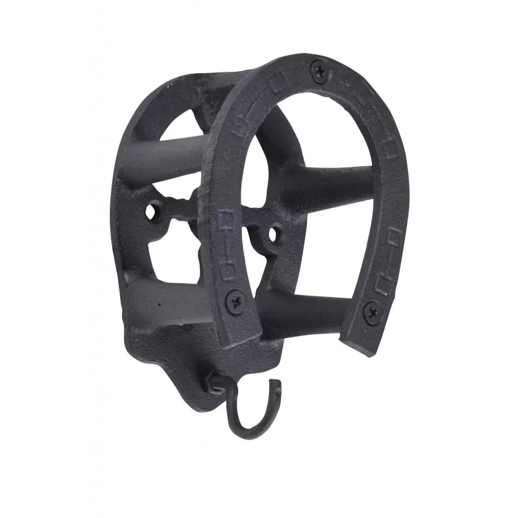 Cast Iron Bridle Hook Horse Shoe