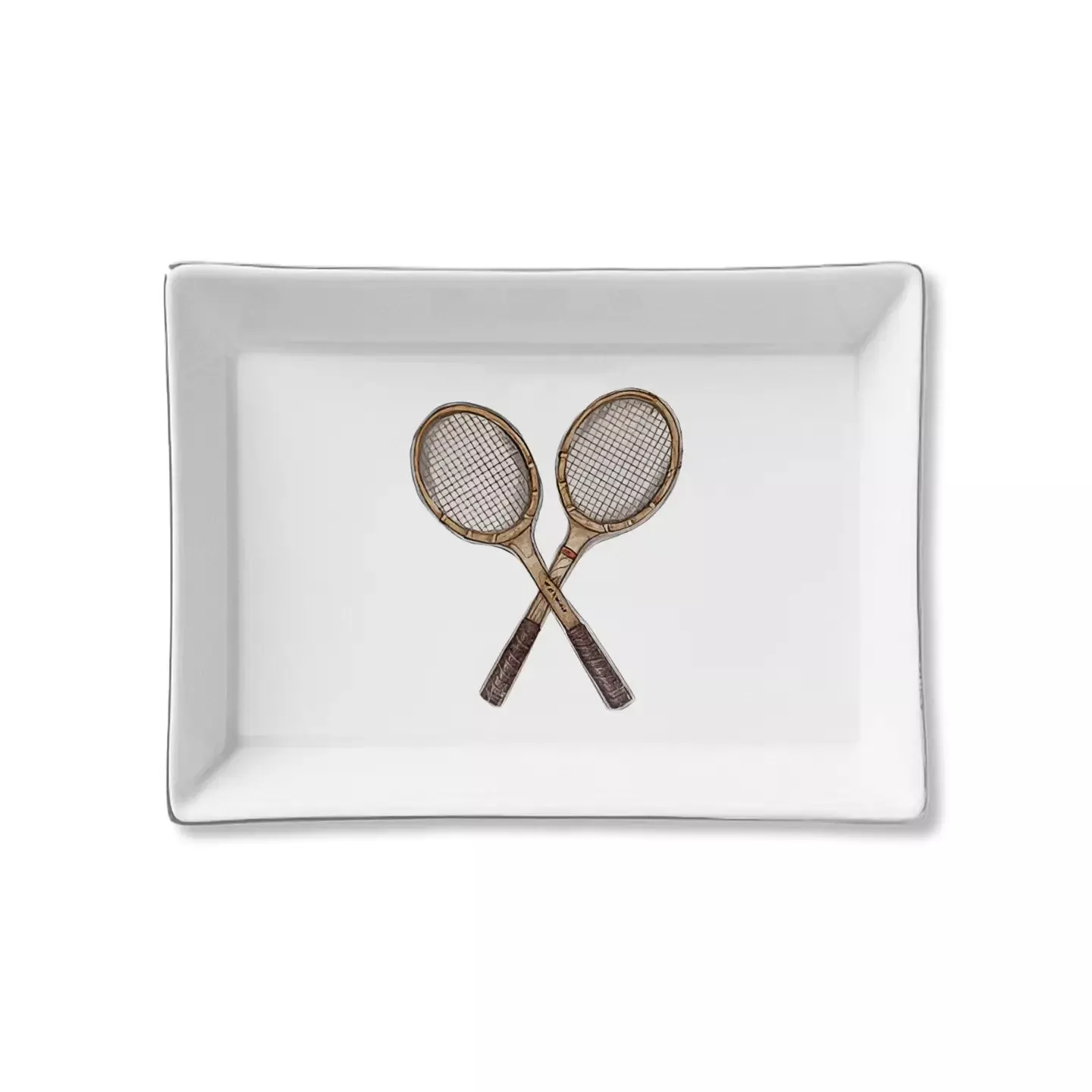 Catch All Tray Vintage Tennis