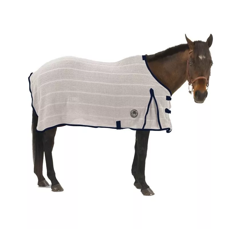 Centaur Irish Knit Sheet – Natural/Navy