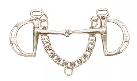 Centaur Stainless Steel Jointed Uxeter Kimberwick Bit