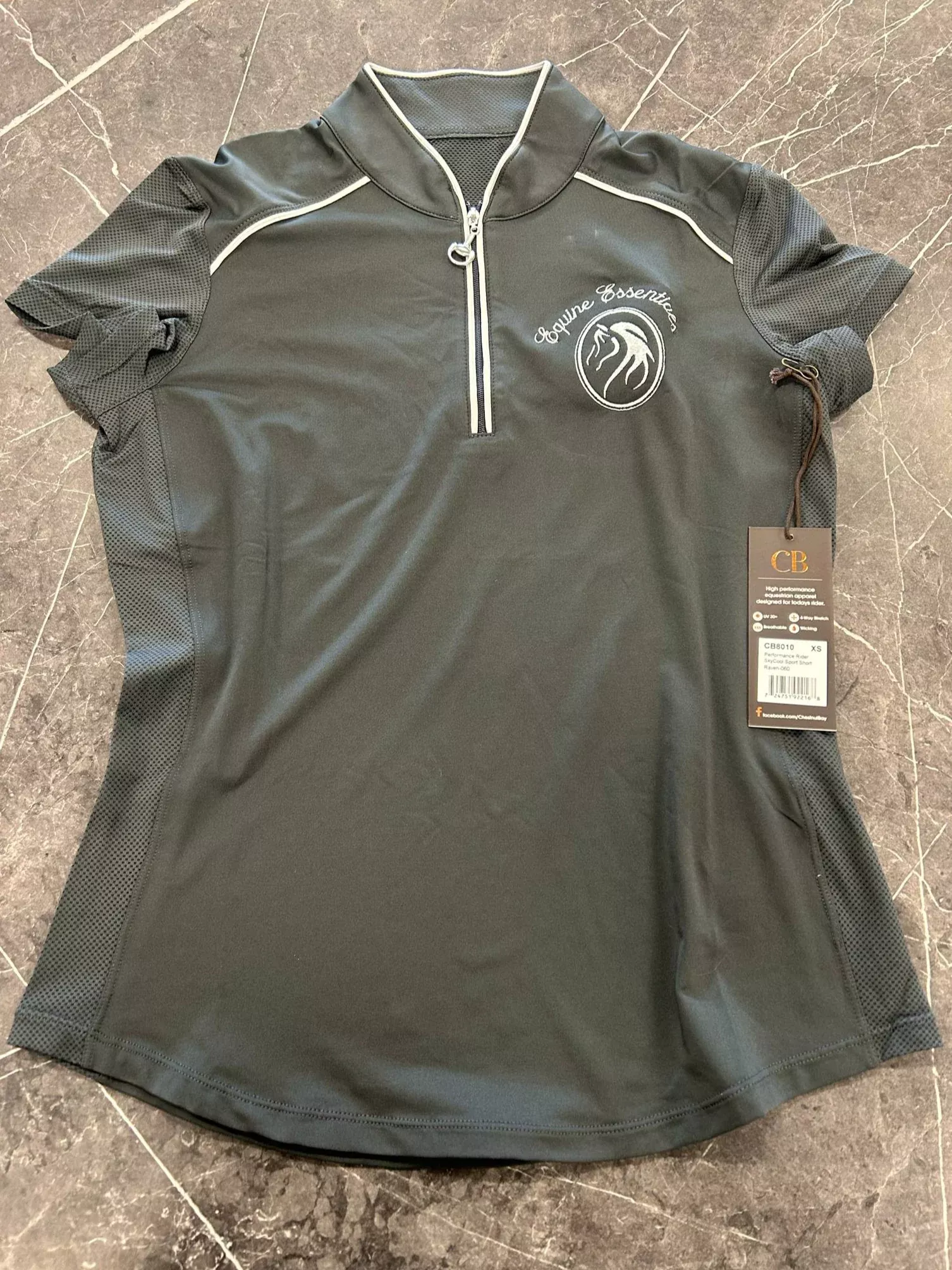 Chestnut Bay X Equine Essentials SS Sky Cool Shirt