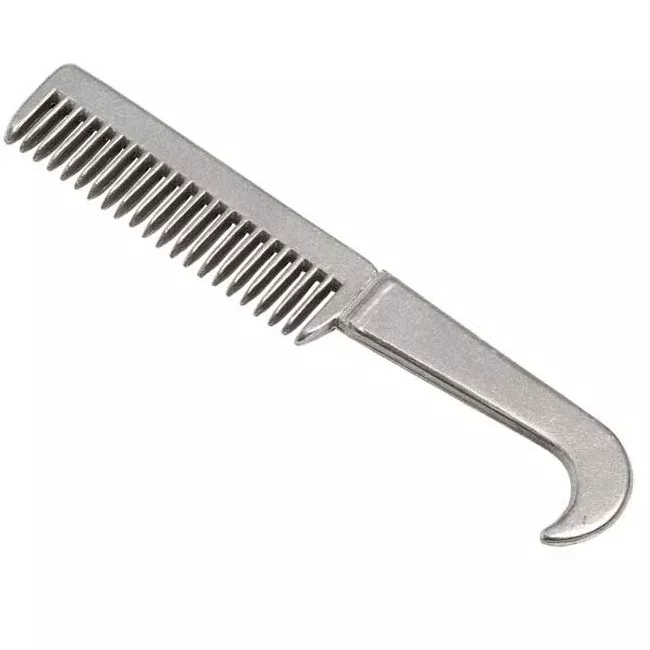 Chevalier Aluminium Mane Comb w Hoof Pick