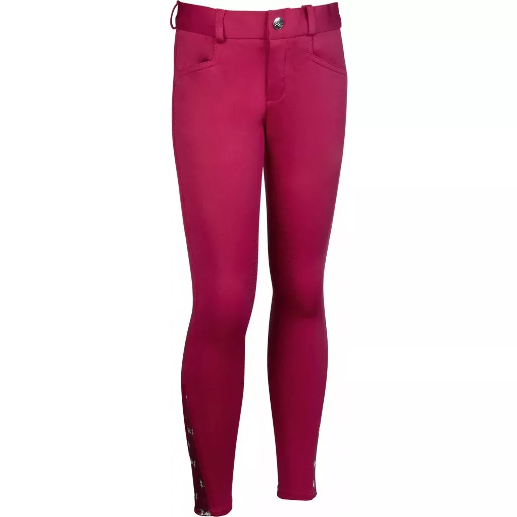 Children’s Riding Breeches Allure Cheval Silicone Knee Patch