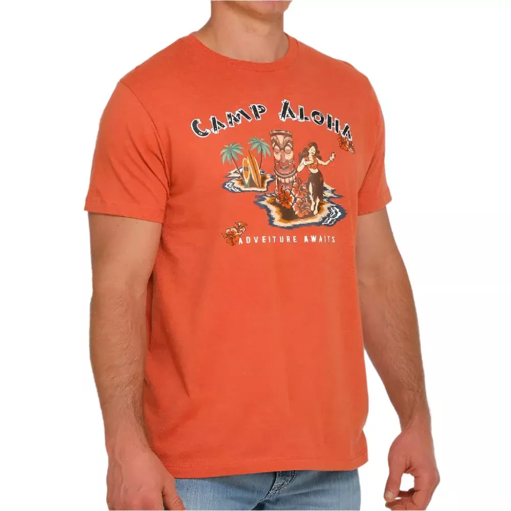 Cinch Men's Camp Aloha Tee