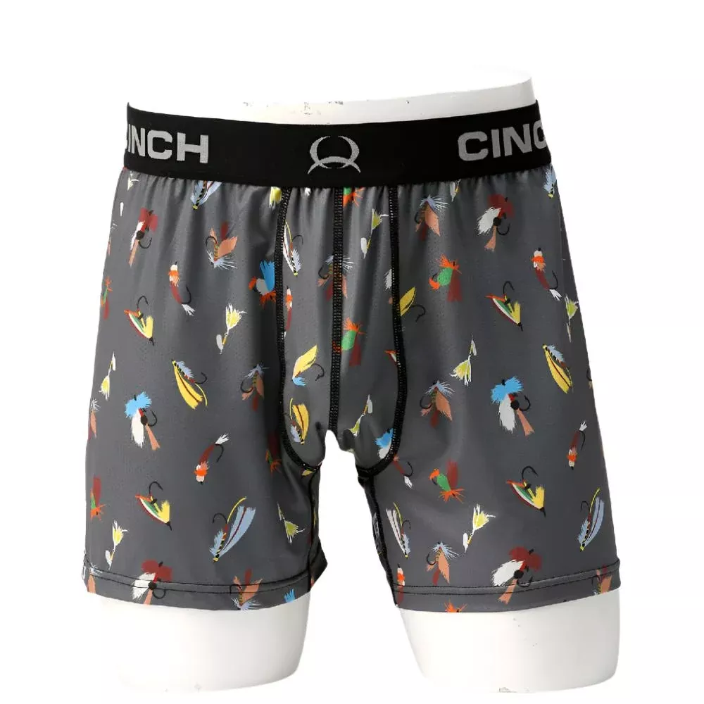 Cinch Men's Loose Fit Flies Boxer