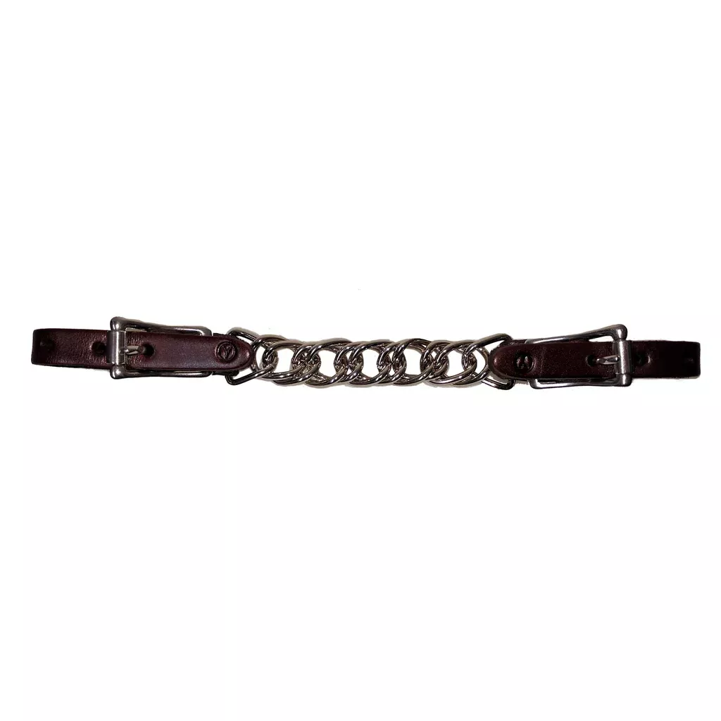 Circle Y Leather Curb Strap 4 1 /2