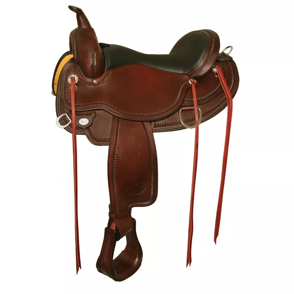 Circle Y Omaha Flex2 Western Trail Saddle