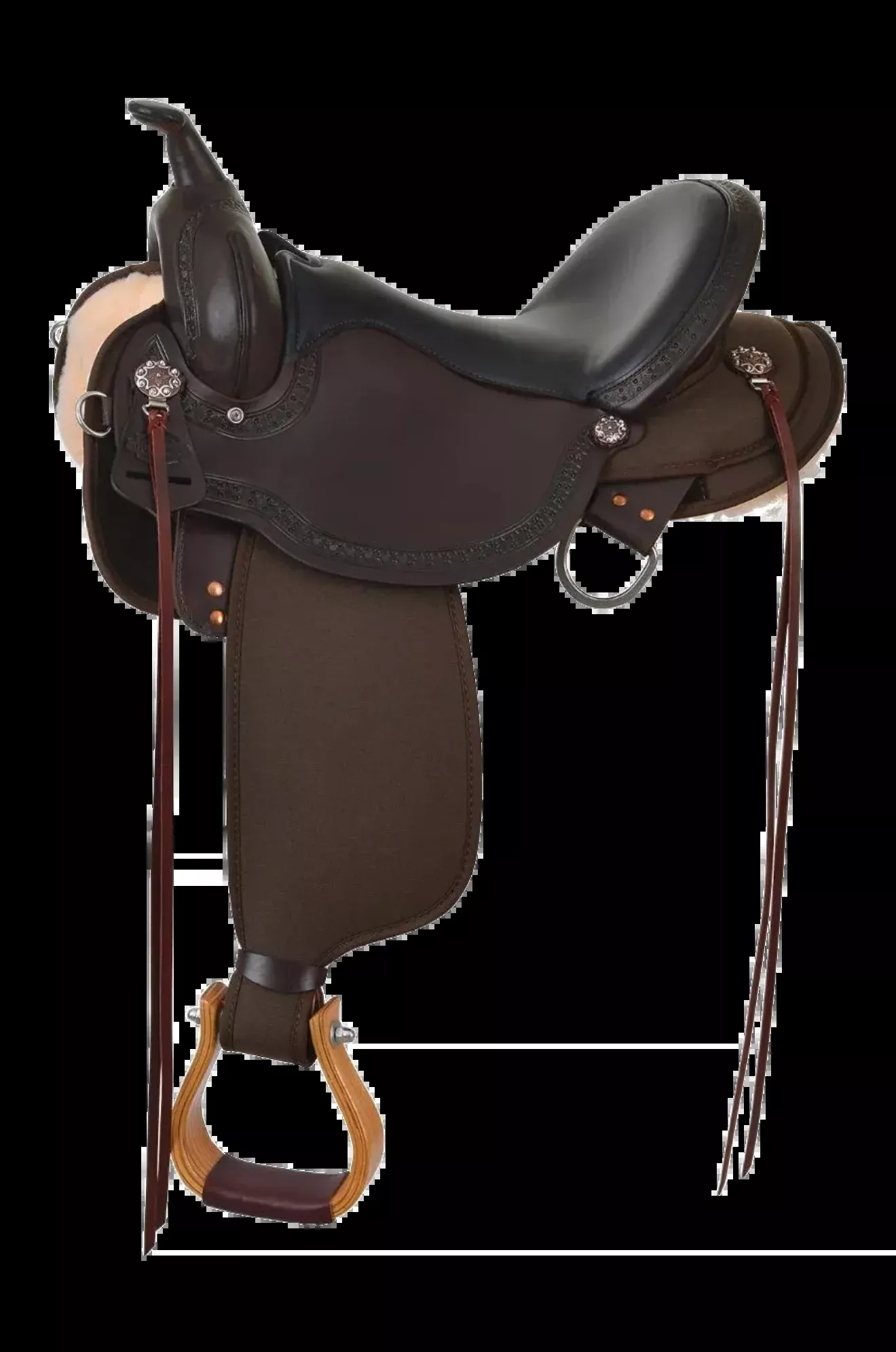 Circle Y Rosebud Cordura Trail Saddle