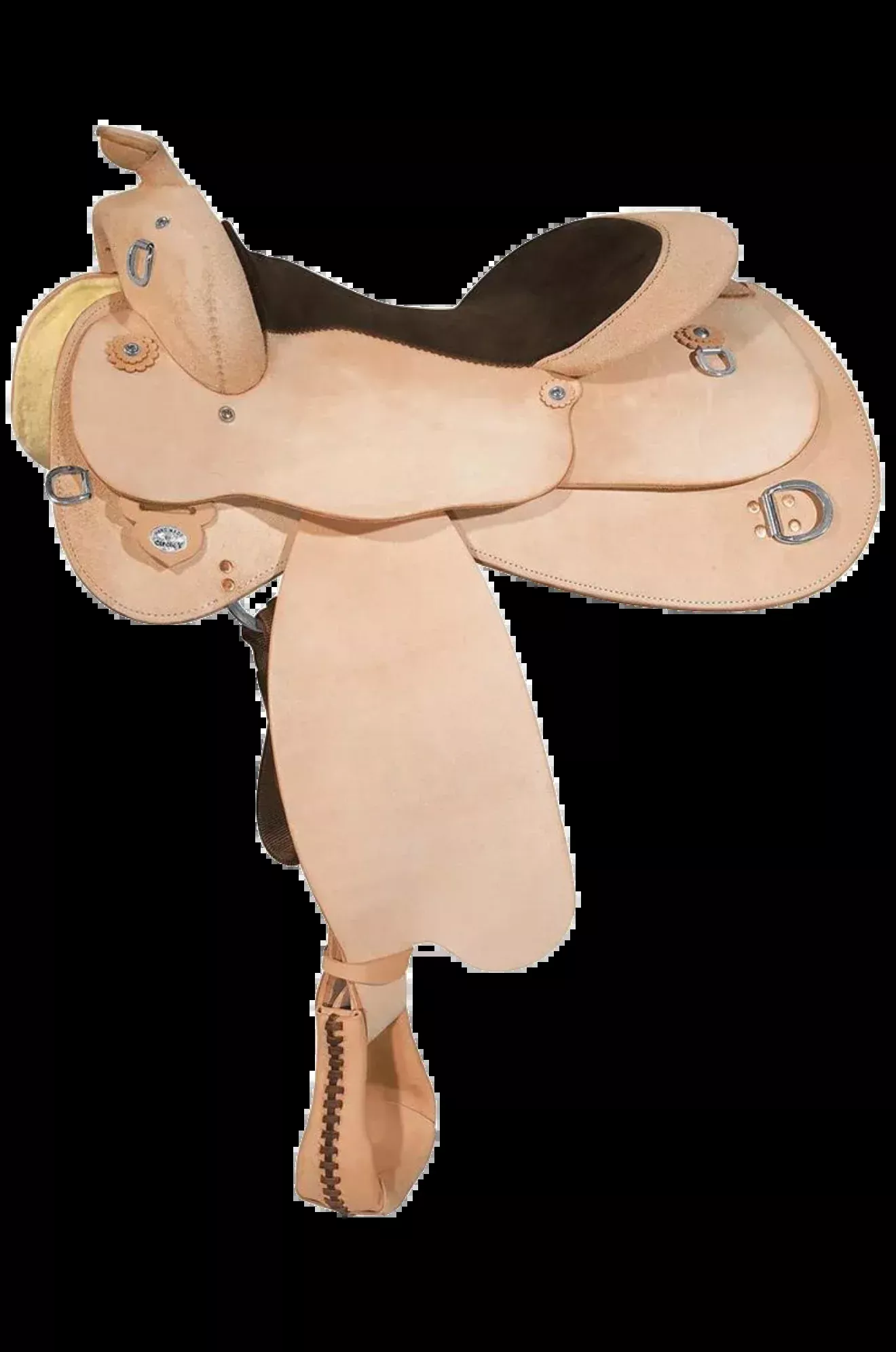Circle Y Roughout Trainer Saddle