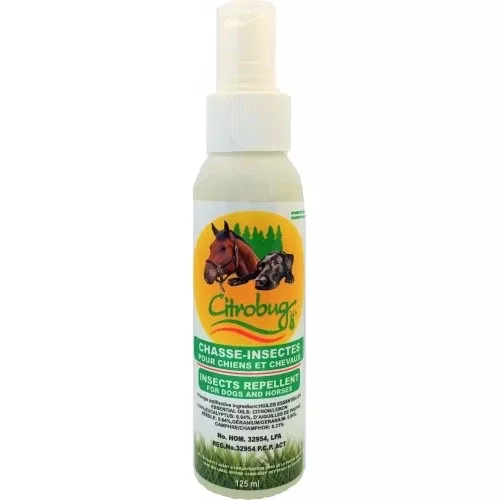 CITROBUG INSECT REPELLENT FOR HORSES AND DOGS, 125 ML