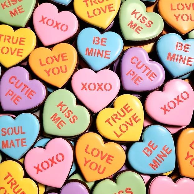 Classic Conversation Heart Treats