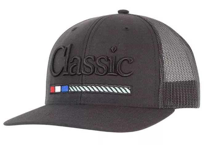 Classic Ropes Ball Cap Black/Black