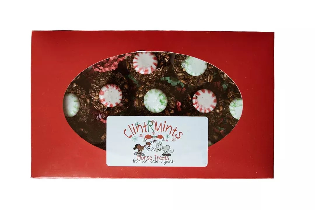 ClintRMint Holiday Gift Box of Horse Treats