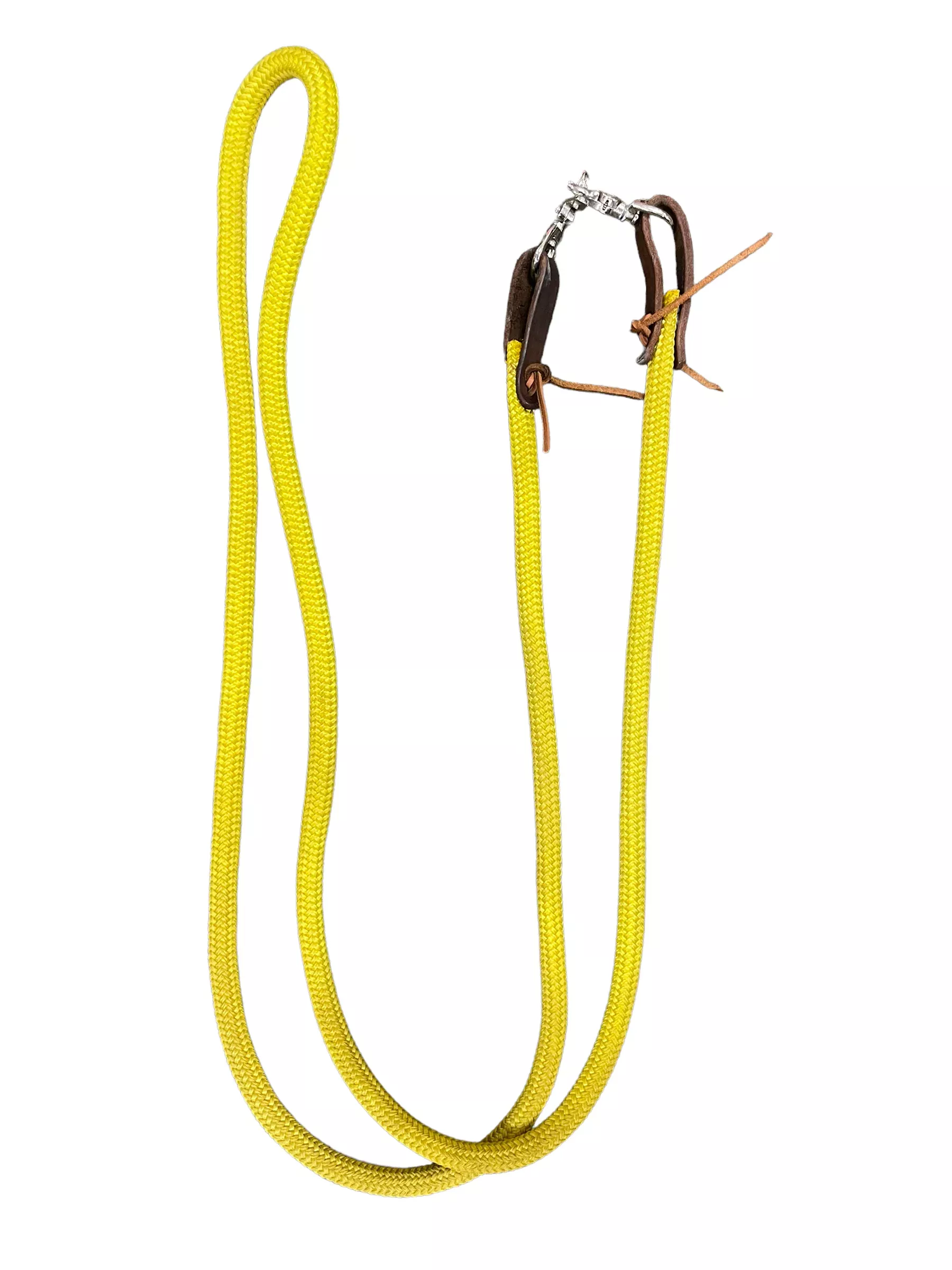 Clip On Reins - Yellow - 108" - USED