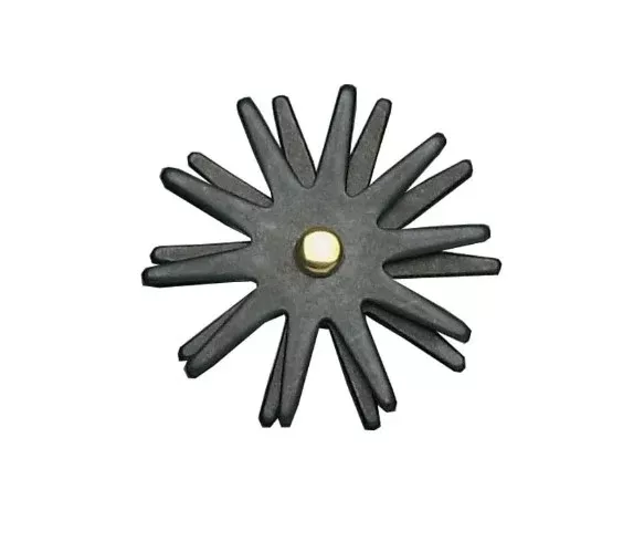 Colorado Saddlery 1 7/16" 10 Point Black Rowels