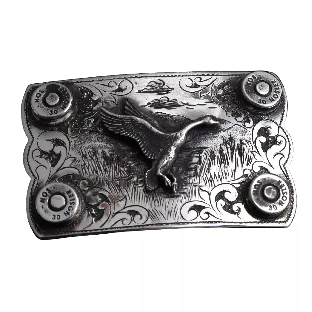 Comstock Heritage Shotgun Shell and Duck Buckle