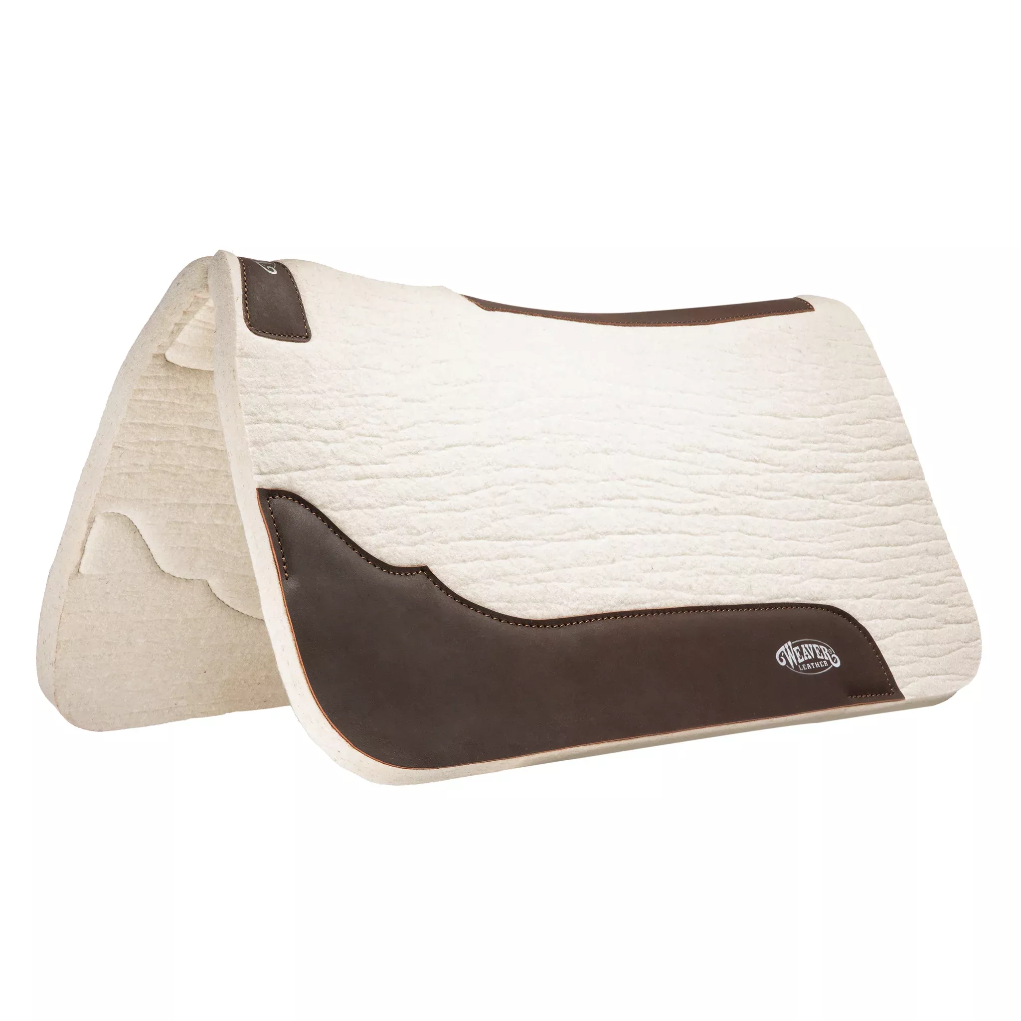 Contoured Steam Pressed Merino Wool Felt Saddle Pad
