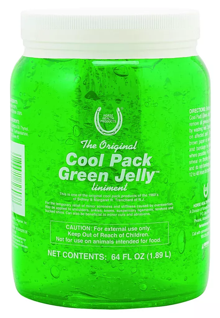 Cool Pack Green Jelly Liniment For Horses