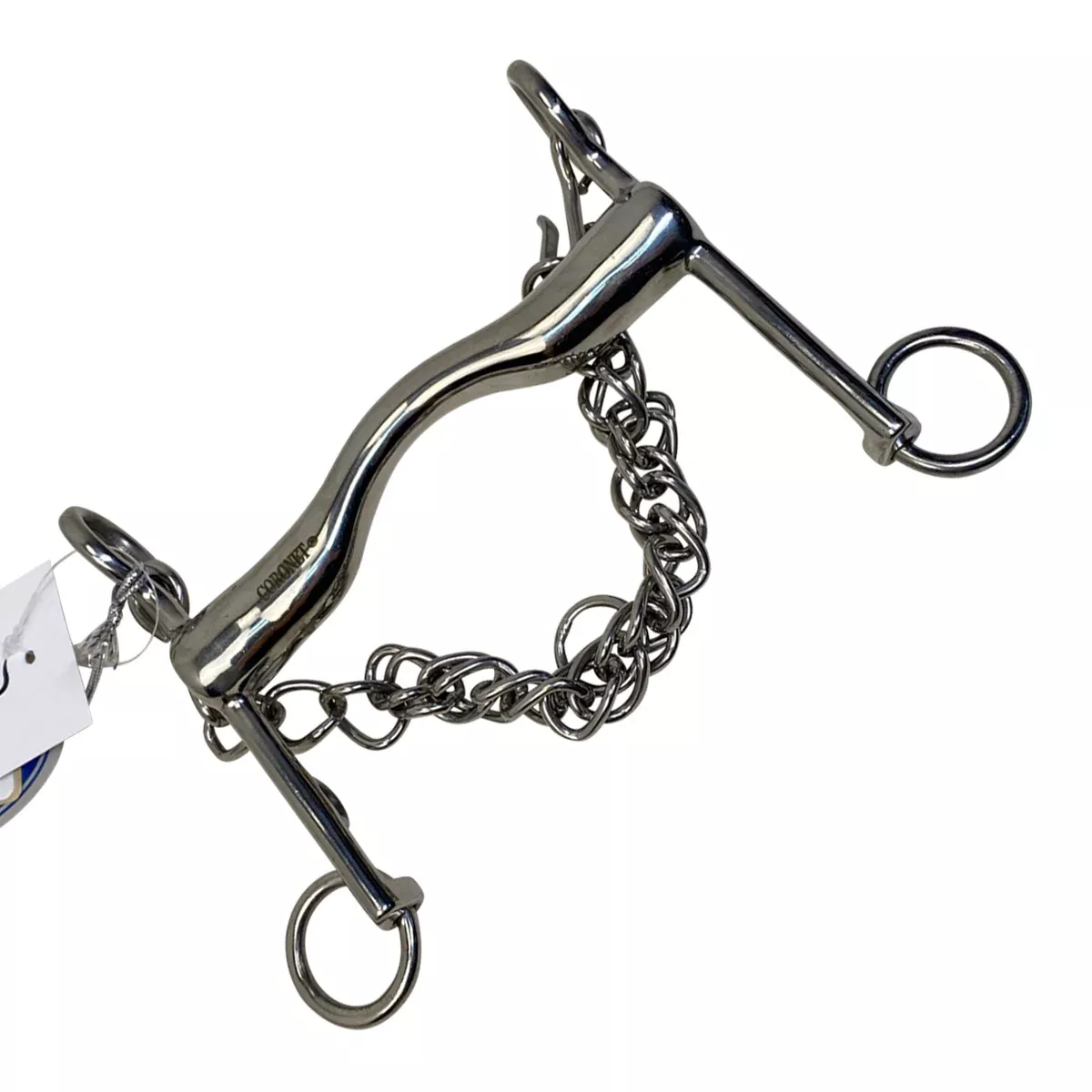 Coronet Medium Weight Weymouth Bit in Stainless Steel - 5.5"