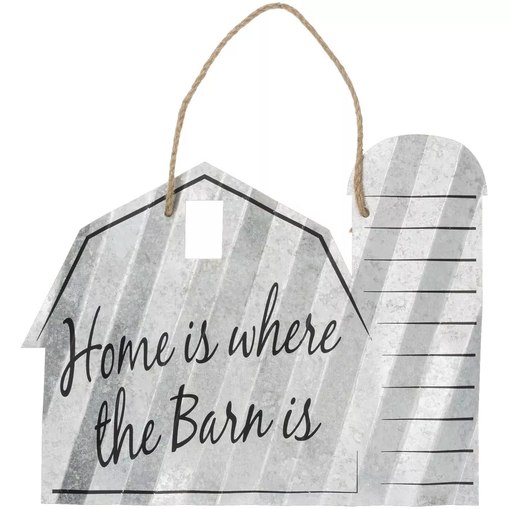 Corrugated Metal Barn Sign 20″