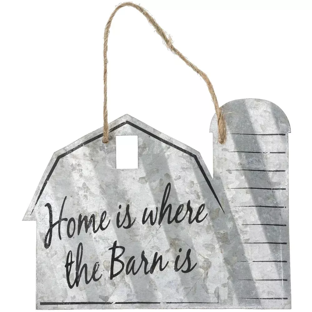 Corrugated Metal Barn Sign 5″