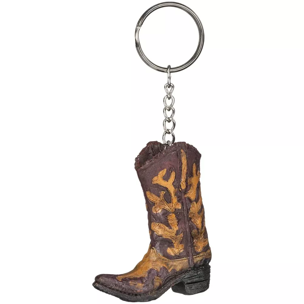Cowboy Boot Keychain