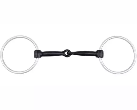 Cowboy Tack 5" Sweet Iron Loose-Ring Snaffle Bit