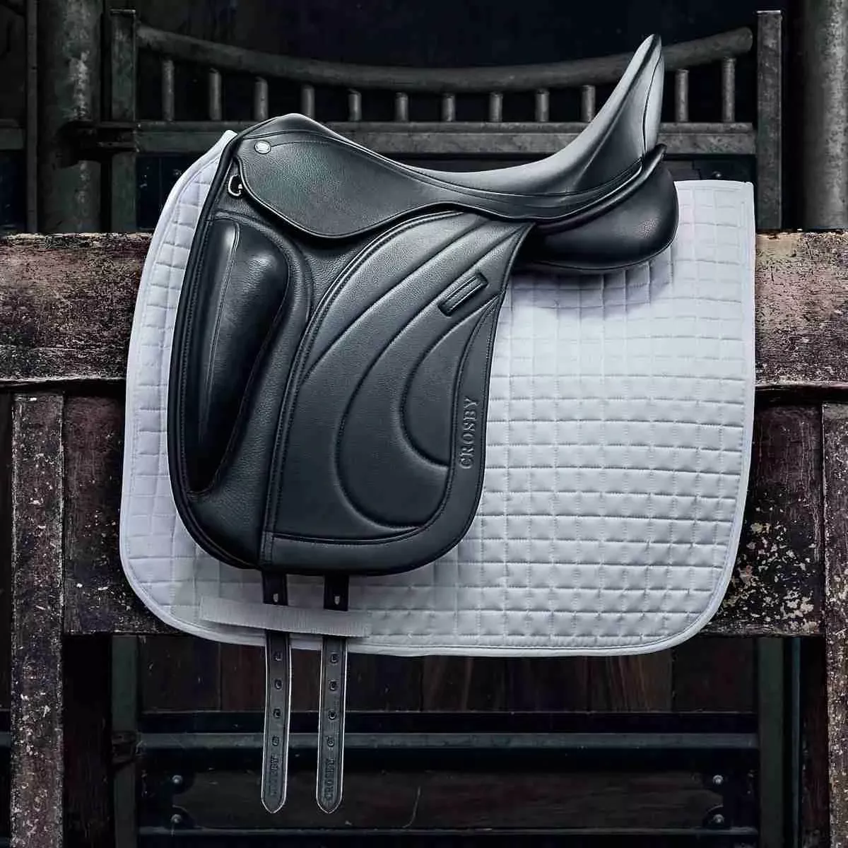 Crosby Dressage Adjust Knee Block Saddle