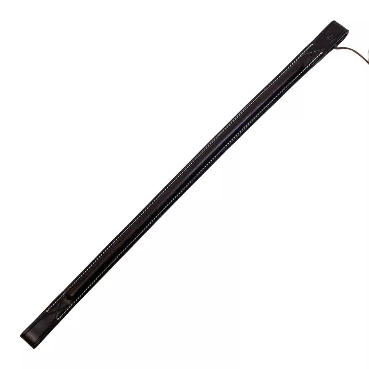 Crosby Plain Raised Browband in Brown - Cob