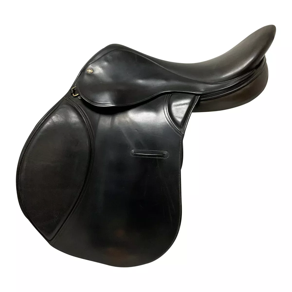 Crosby 'Softride' A/P Saddle in Black - 17.5"