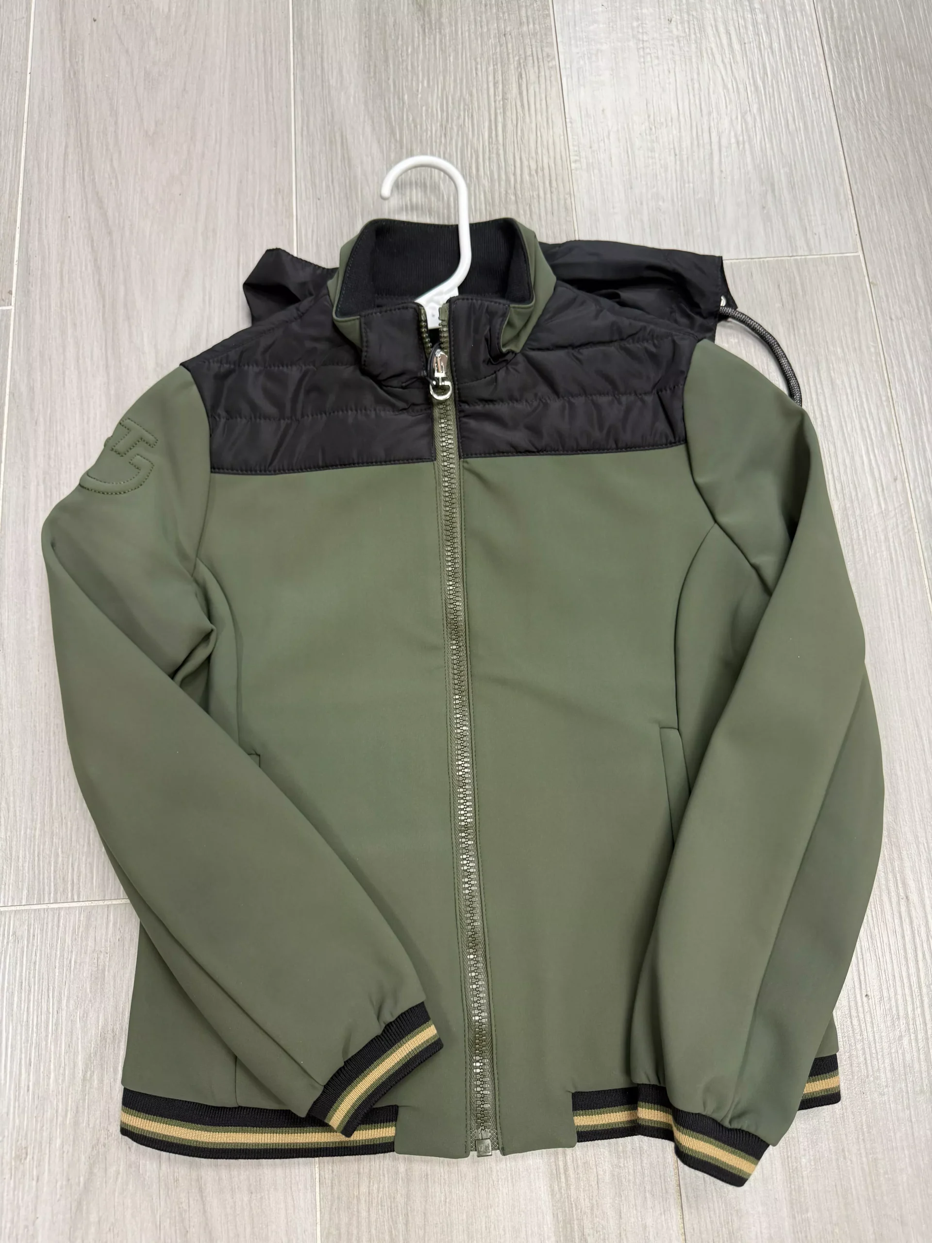 CT Nylon Quilted Stretch Jersey Sweatshirt 12