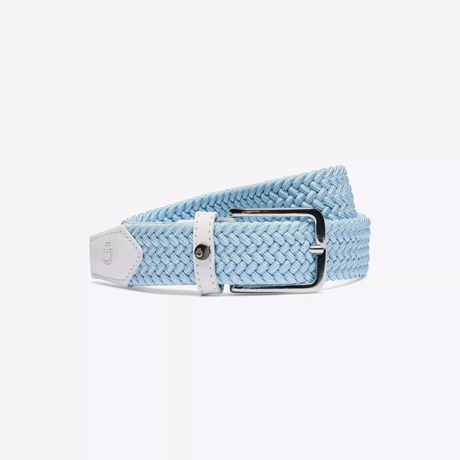 CT Womens Elastic Belt Blue Fog/White S