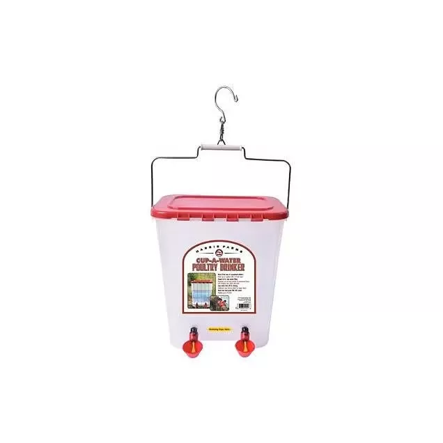 Cup-A-Water Poultry Drinker, 4Gal