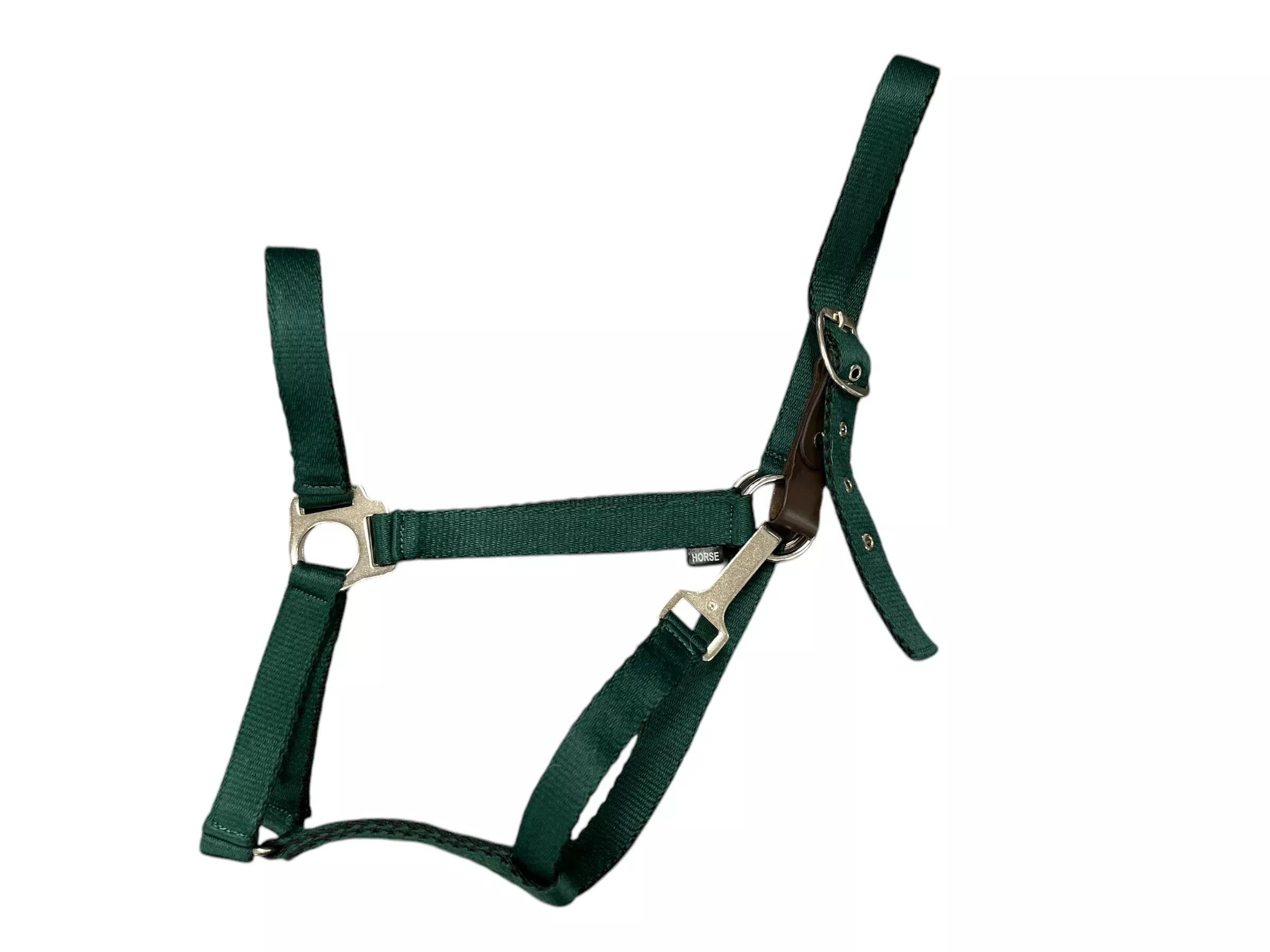 Cushion Nylon Halter - Green - Horse - USED