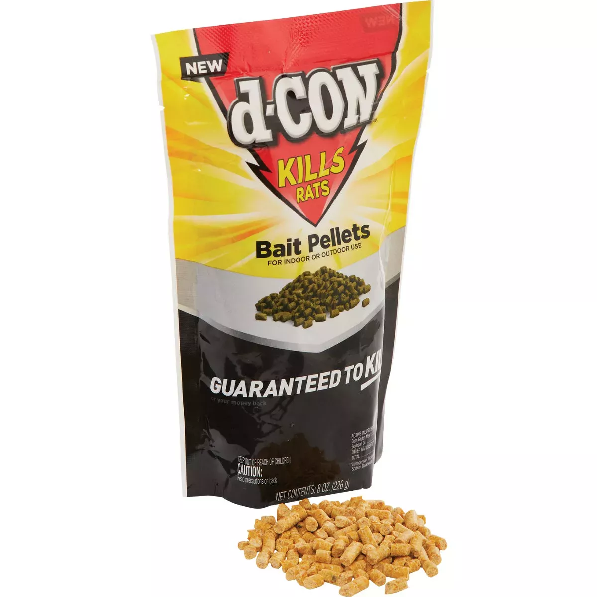 D-Con Bait Pellets, 8oz