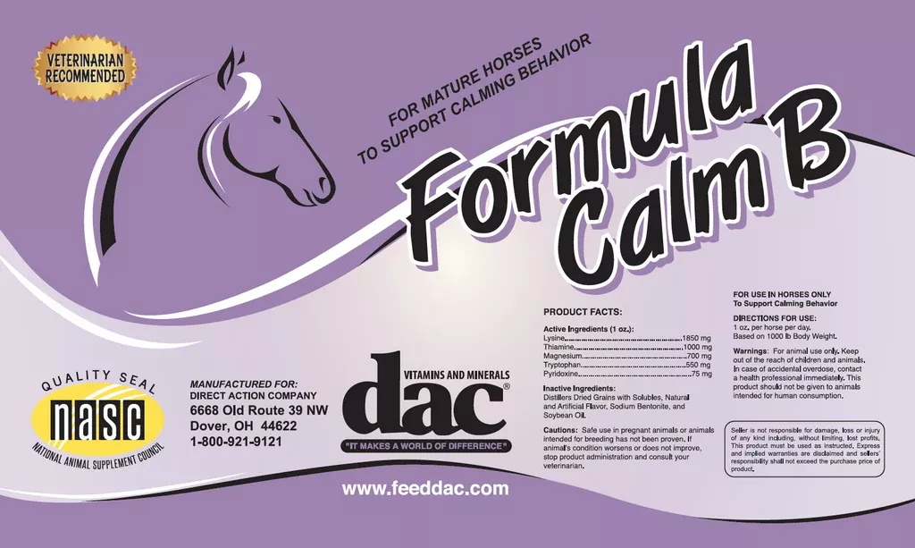 dac Formula Calm B 5lb