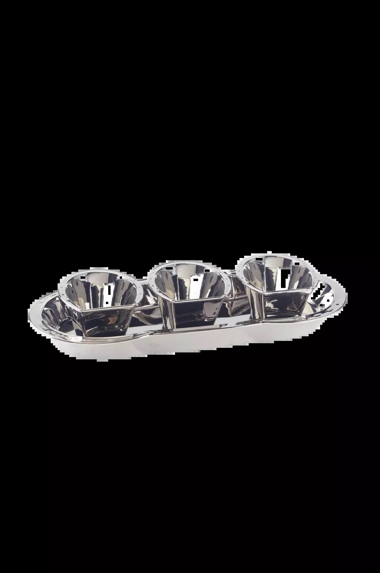 Day At The Races 3 D Plated 4/PC Tray Set