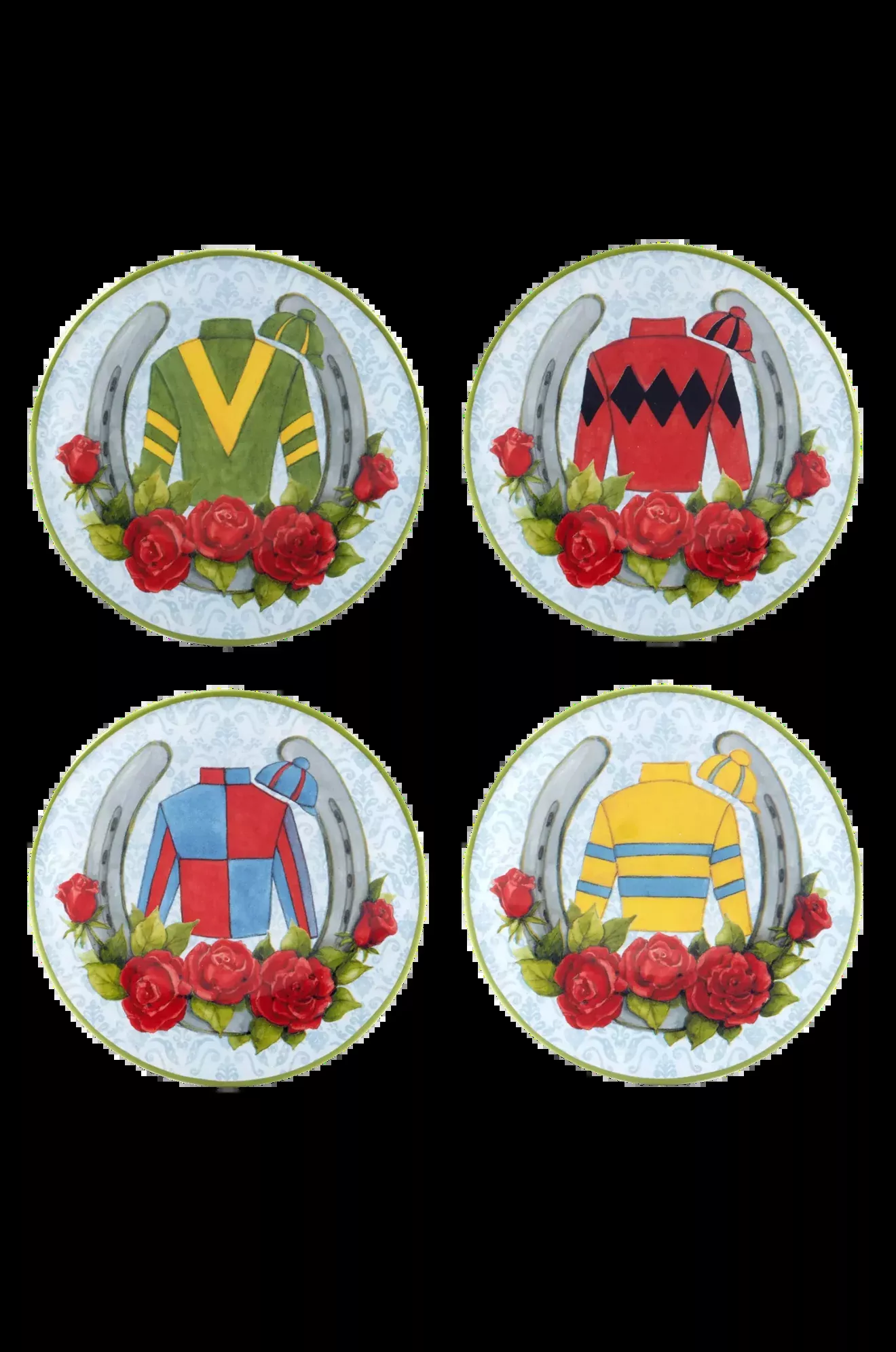 Day At The Races Canape Plate