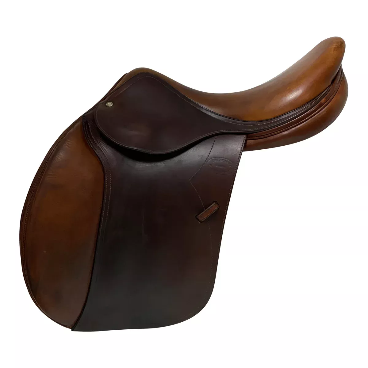 Devoucoux 2000 Biarritz Saddle in Havana - 17.5"