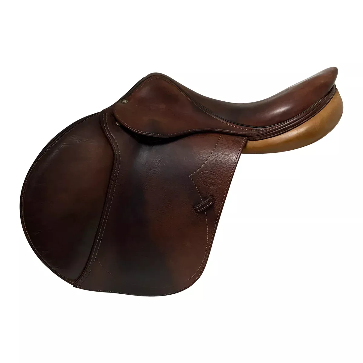 Devoucoux 2009 Biarritz Saddle in Havana - 17"