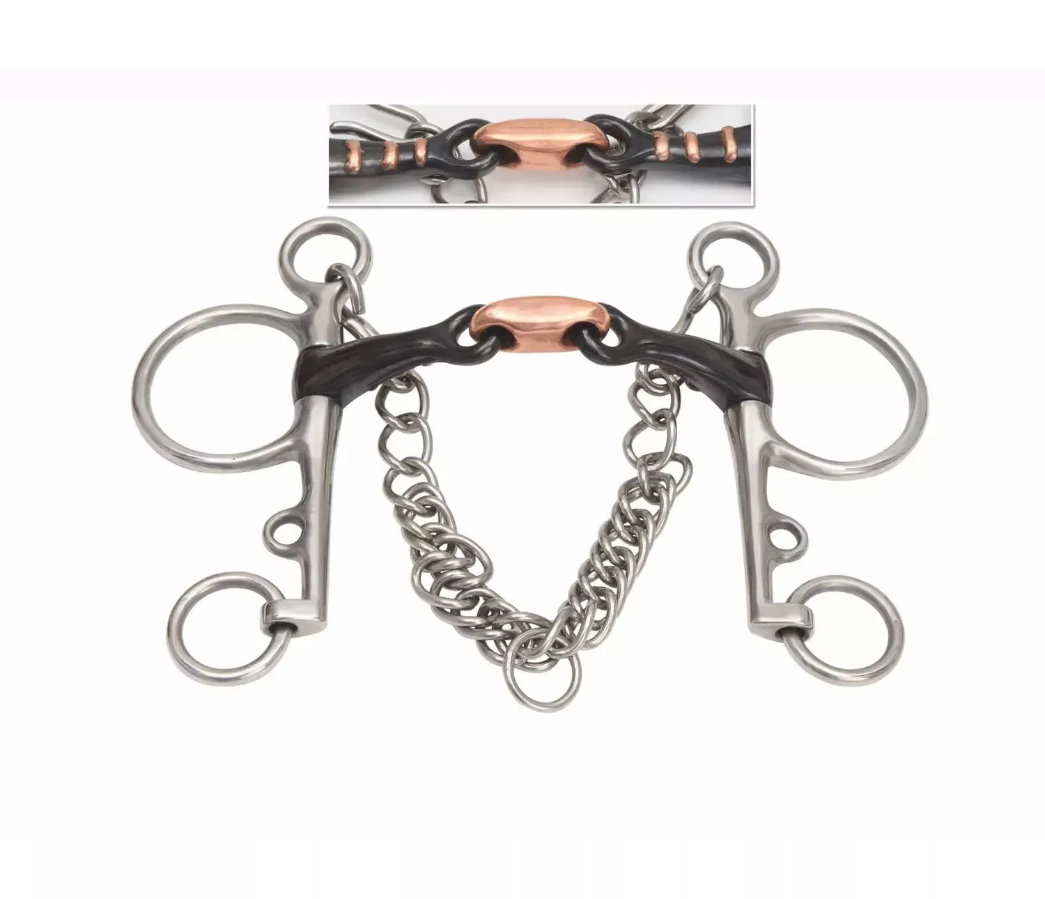 Double Jointed Sweet Iron Pelham