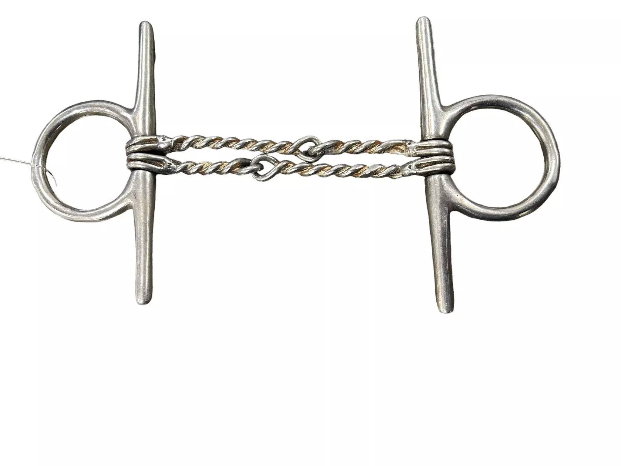 Double Twisted Wire Full Cheek Bit - SS - 4 1/4" - USED