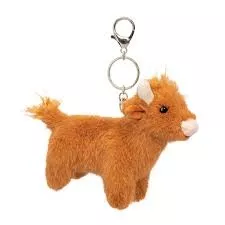 Douglas - Highland Cow Plush toy Bag Charm