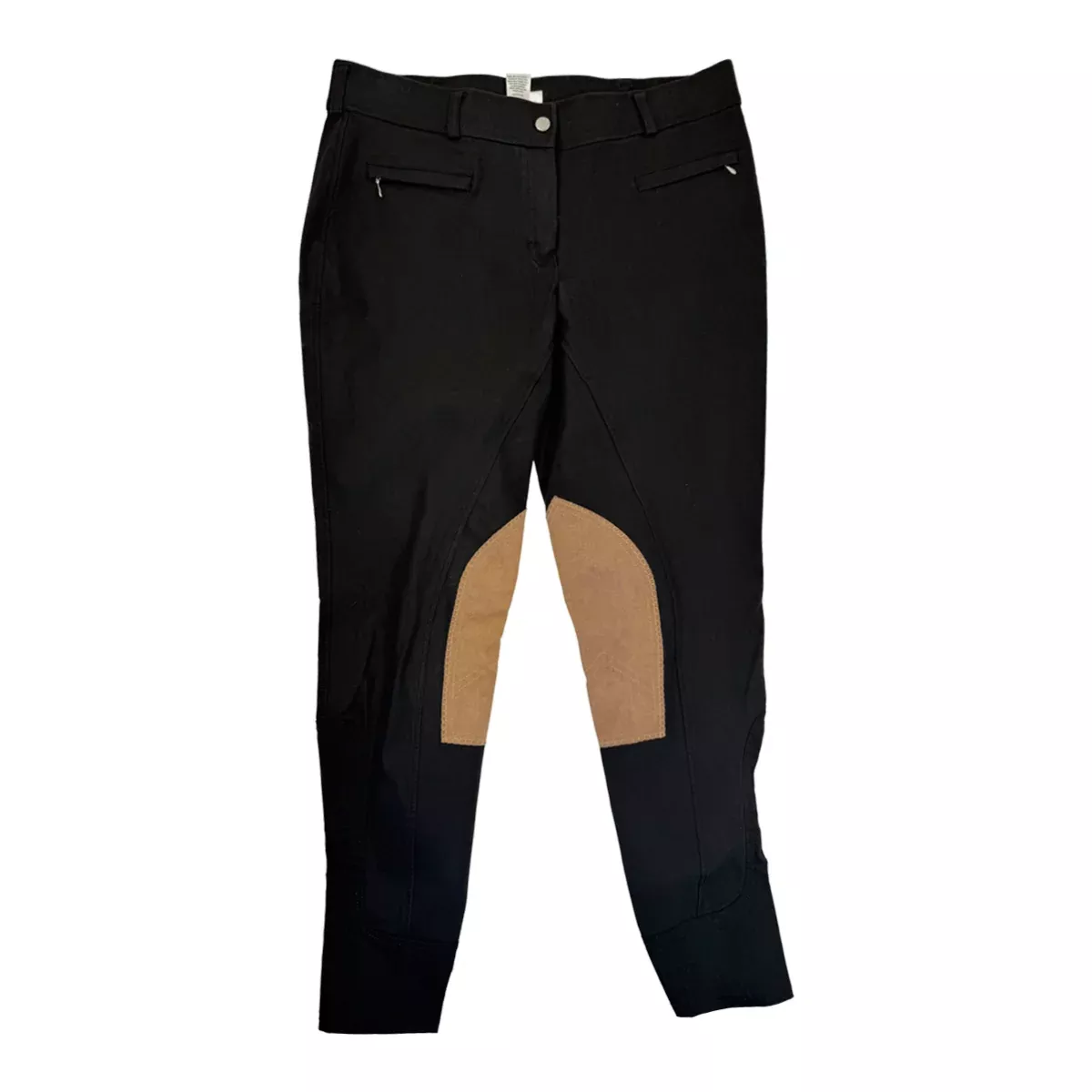 Dover Saddlery Knee Patch Breeches in Black - Women's 34