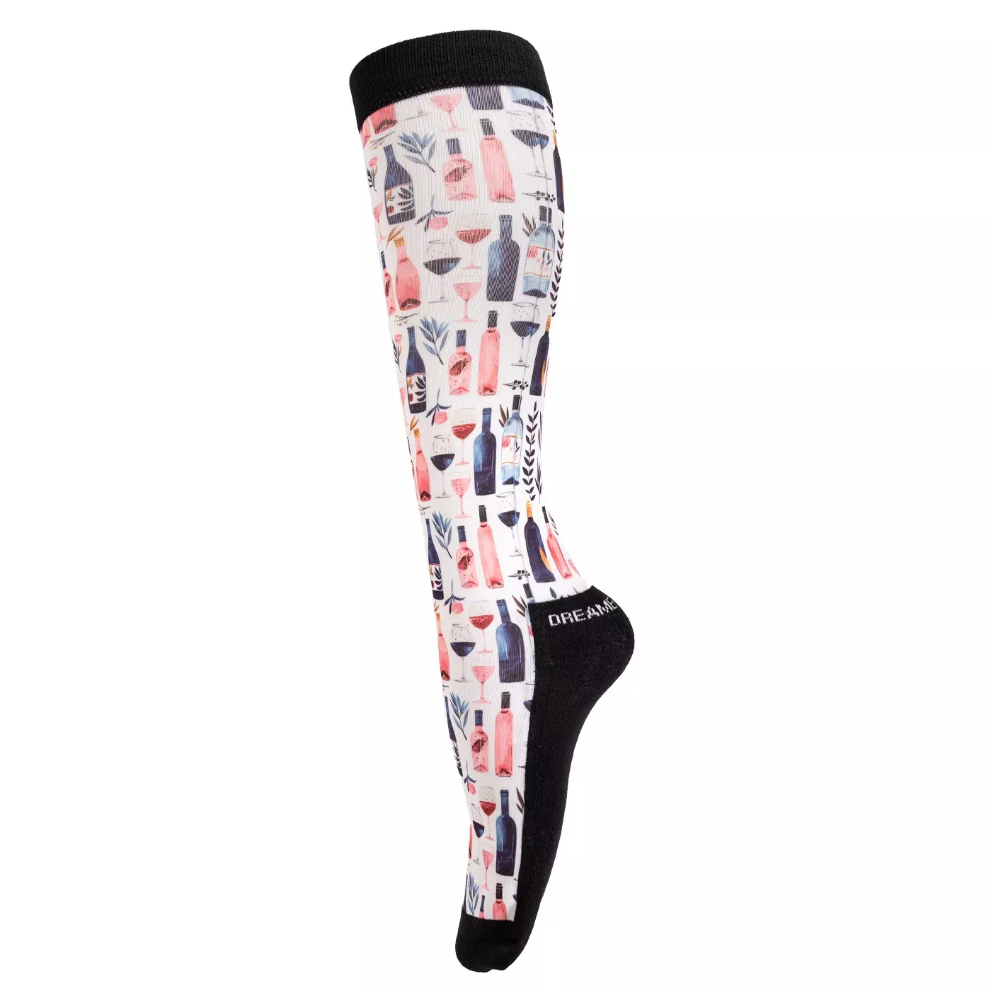 Dreamers & Schemers Rosé All Day Boot Socks