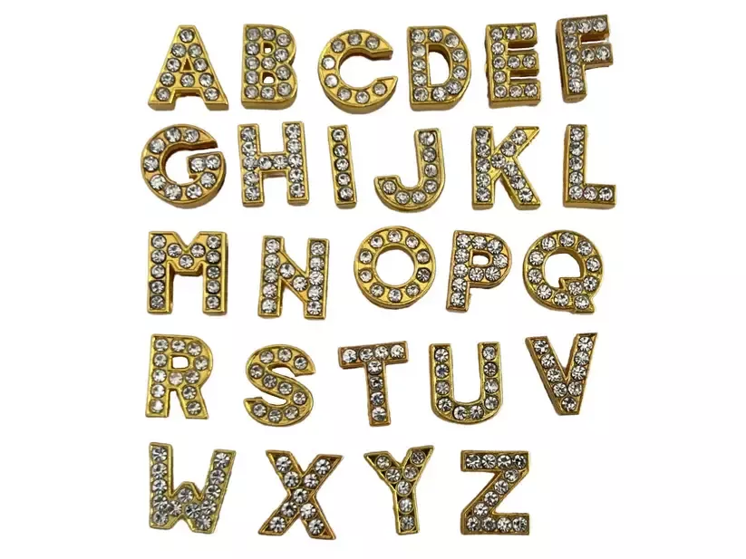 Dubois Cheval - Crop Charm - Pave Crystal Gold/Silver